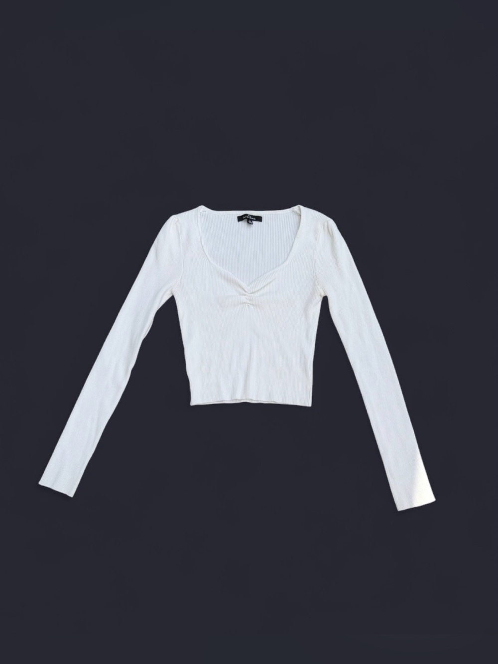 Long Sleeve Crop Top